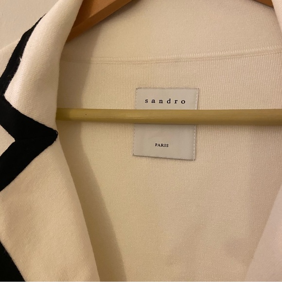 Sandro Paris Cardigan Jacket Oversized Fit - Picture 4 of 13